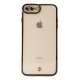 Newface iPhone 8 Plus Kılıf Liva Lens Silikon - Siyah Newface iPhone 8 Plus Kılıf Liva Lens Silikon - Siyah
