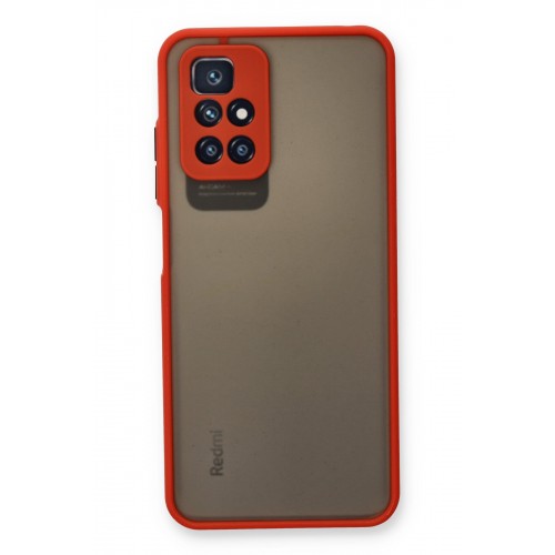 Newface Xiaomi Redmi 10 Kılıf Montreal Silikon Kapak - Kırmızı Newface Xiaomi Redmi 10 Kılıf Montreal Silikon Kapak - Kırmızı