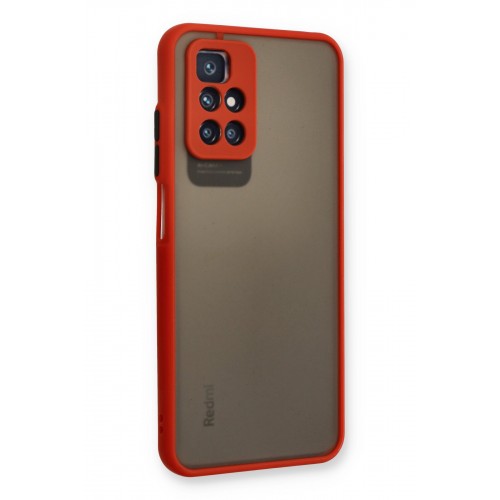 Newface Xiaomi Redmi Note 11 4G Kılıf Montreal Silikon Kapak - Kırmızı Newface Xiaomi Redmi Note 11 4G Kılıf Montreal Silikon Kapak - Kırmızı