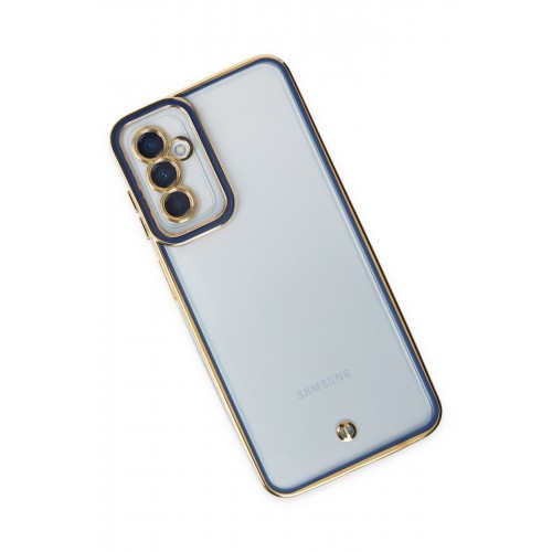 Newface Samsung Galaxy M23 Kılıf Liva Lens Silikon - Mavi Newface Samsung Galaxy M23 Kılıf Liva Lens Silikon - Mavi