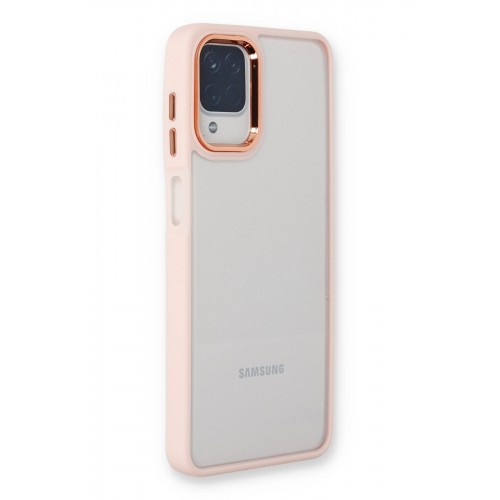 Newface Samsung Galaxy M32 Kılıf Dora Kapak - Pudra Newface Samsung Galaxy M32 Kılıf Dora Kapak - Pudra