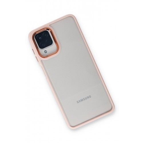 Newface Samsung Galaxy M32 Kılıf Dora Kapak - Pudra Newface Samsung Galaxy M32 Kılıf Dora Kapak - Pudra