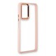 Newface Xiaomi Redmi Note 11S Kılıf Dora Kapak - Pudra Newface Xiaomi Redmi Note 11S Kılıf Dora Kapak - Pudra