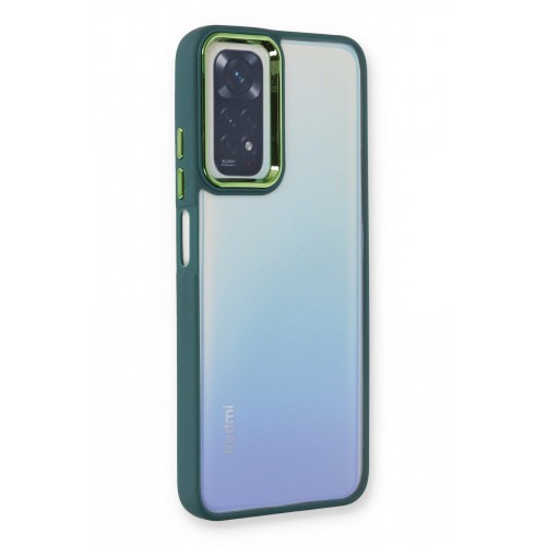 Newface Xiaomi Redmi Note 11S Kılıf Dora Kapak - Haki Yeşil Newface Xiaomi Redmi Note 11S Kılıf Dora Kapak - Haki Yeşil