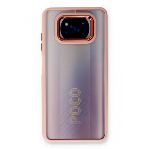 Newface Xiaomi Pocophone X3 Pro Kılıf Dora Kapak - Pudra Newface Xiaomi Pocophone X3 Pro Kılıf Dora Kapak - Pudra