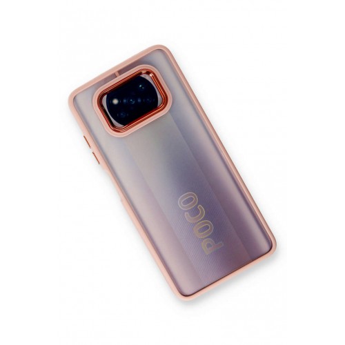 Newface Xiaomi Pocophone X3 Pro Kılıf Dora Kapak - Pudra Newface Xiaomi Pocophone X3 Pro Kılıf Dora Kapak - Pudra