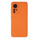 Newface Xiaomi Mi 12 Kılıf Nano içi Kadife Silikon - Turuncu Newface Xiaomi Mi 12 Kılıf Nano içi Kadife Silikon - Turuncu