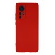 Newface Xiaomi Mi 12X Kılıf Nano içi Kadife Silikon - Kırmızı Newface Xiaomi Mi 12X Kılıf Nano içi Kadife Silikon - Kırmızı