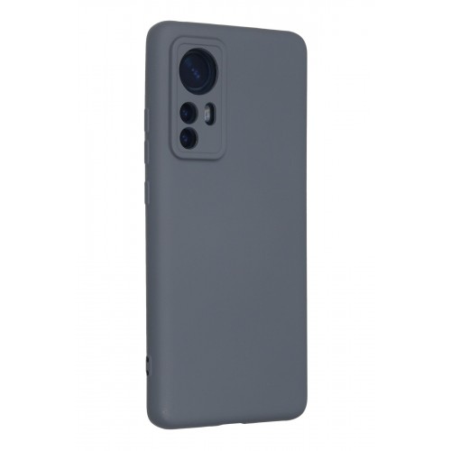 Newface Xiaomi Mi 12X Kılıf Nano içi Kadife Silikon - Gri Newface Xiaomi Mi 12X Kılıf Nano içi Kadife Silikon - Gri