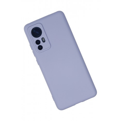 Newface Xiaomi Mi 12X Kılıf Nano içi Kadife Silikon - Lila Newface Xiaomi Mi 12X Kılıf Nano içi Kadife Silikon - Lila