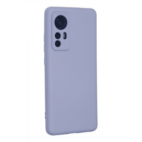 Newface Xiaomi Mi 12X Kılıf Nano içi Kadife Silikon - Lila Newface Xiaomi Mi 12X Kılıf Nano içi Kadife Silikon - Lila