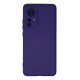 Newface Xiaomi Mi 12X Kılıf Nano içi Kadife Silikon - Mor Newface Xiaomi Mi 12X Kılıf Nano içi Kadife Silikon - Mor