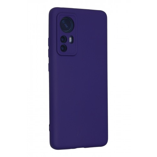 Newface Xiaomi Mi 12X Kılıf Nano içi Kadife Silikon - Mor Newface Xiaomi Mi 12X Kılıf Nano içi Kadife Silikon - Mor