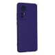 Newface Xiaomi Mi 12X Kılıf Nano içi Kadife Silikon - Mor Newface Xiaomi Mi 12X Kılıf Nano içi Kadife Silikon - Mor