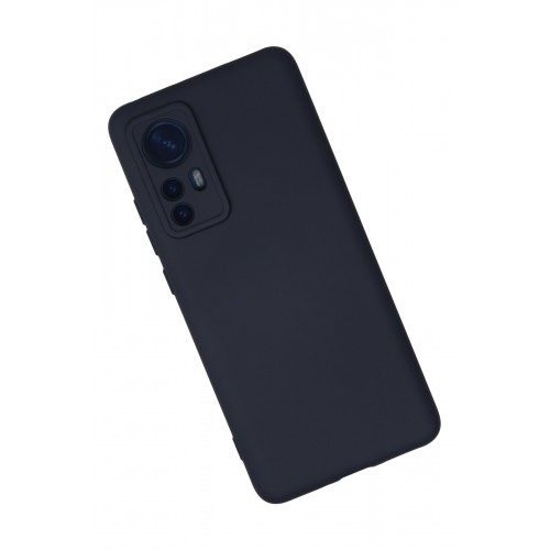 Newface Xiaomi Mi 12X Kılıf Nano içi Kadife Silikon - Lacivert Newface Xiaomi Mi 12X Kılıf Nano içi Kadife Silikon - Lacivert