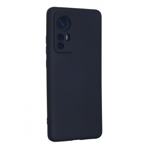Newface Xiaomi Mi 12X Kılıf Nano içi Kadife Silikon - Lacivert Newface Xiaomi Mi 12X Kılıf Nano içi Kadife Silikon - Lacivert