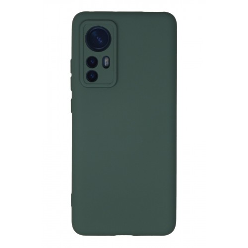 Newface Xiaomi Mi 12X Kılıf Nano içi Kadife Silikon - Koyu Yeşil Newface Xiaomi Mi 12X Kılıf Nano içi Kadife Silikon - Koyu Yeşil