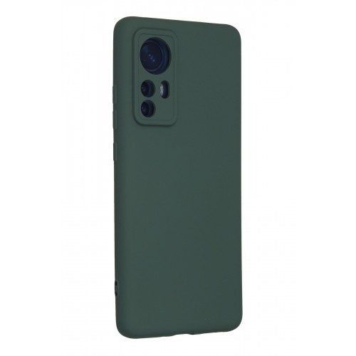 Newface Xiaomi Mi 12X Kılıf Nano içi Kadife Silikon - Koyu Yeşil Newface Xiaomi Mi 12X Kılıf Nano içi Kadife Silikon - Koyu Yeşil