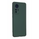 Newface Xiaomi Mi 12X Kılıf Nano içi Kadife Silikon - Koyu Yeşil Newface Xiaomi Mi 12X Kılıf Nano içi Kadife Silikon - Koyu Yeşil