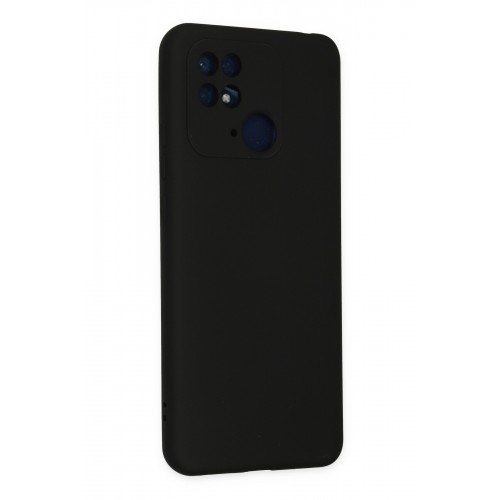 Newface Xiaomi Redmi 10C Kılıf Nano içi Kadife Silikon - Siyah Newface Xiaomi Redmi 10C Kılıf Nano içi Kadife Silikon - Siyah