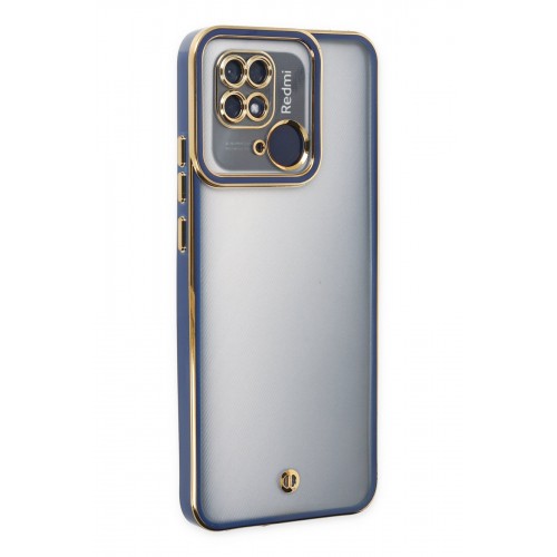 Newface Xiaomi Redmi 10C Kılıf Liva Lens Silikon - Mavi Newface Xiaomi Redmi 10C Kılıf Liva Lens Silikon - Mavi