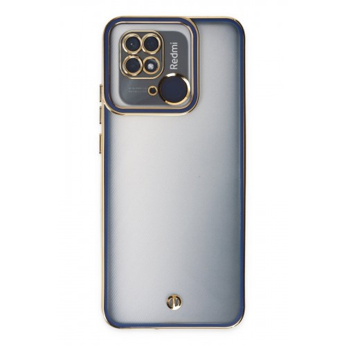Newface Xiaomi Redmi 10C Kılıf Liva Lens Silikon - Mavi Newface Xiaomi Redmi 10C Kılıf Liva Lens Silikon - Mavi