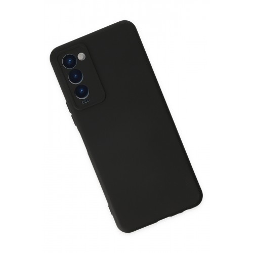 Newface Tecno Camon 18 Kılıf Nano içi Kadife Silikon - Siyah Newface Tecno Camon 18 Kılıf Nano içi Kadife Silikon - Siyah