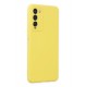 Newface Tecno Camon 18 Kılıf Nano içi Kadife Silikon - Sarı Newface Tecno Camon 18 Kılıf Nano içi Kadife Silikon - Sarı