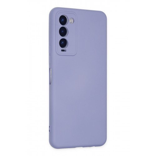 Newface Tecno Camon 18P Kılıf Nano içi Kadife Silikon - Lila Newface Tecno Camon 18P Kılıf Nano içi Kadife Silikon - Lila