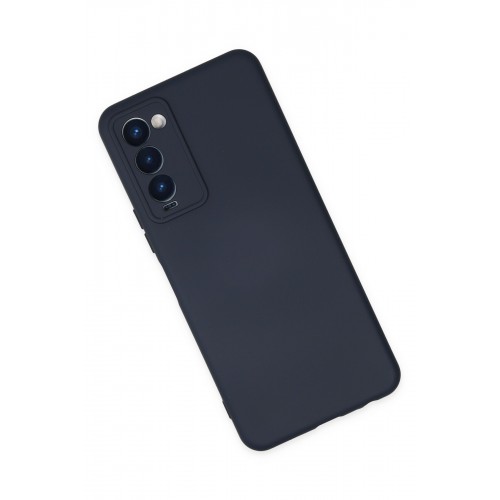 Newface Tecno Camon 18P Kılıf Nano içi Kadife Silikon - Lacivert Newface Tecno Camon 18P Kılıf Nano içi Kadife Silikon - Lacivert