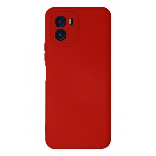Newface Vivo Y15S Kılıf Nano içi Kadife Silikon - Kırmızı Newface Vivo Y15S Kılıf Nano içi Kadife Silikon - Kırmızı
