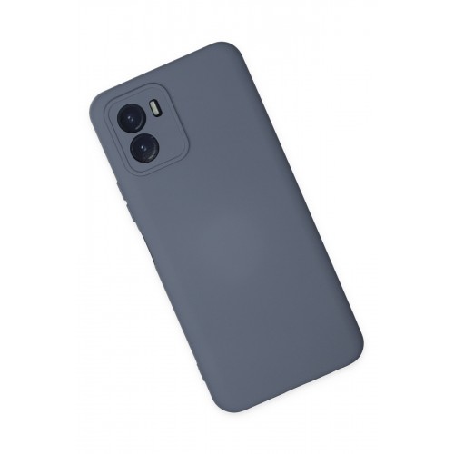 Newface Vivo Y15S Kılıf Nano içi Kadife Silikon - Gri Newface Vivo Y15S Kılıf Nano içi Kadife Silikon - Gri