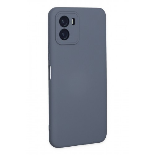 Newface Vivo Y15S Kılıf Nano içi Kadife Silikon - Gri Newface Vivo Y15S Kılıf Nano içi Kadife Silikon - Gri
