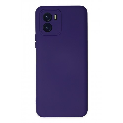 Newface Vivo Y15S Kılıf Nano içi Kadife Silikon - Mor Newface Vivo Y15S Kılıf Nano içi Kadife Silikon - Mor
