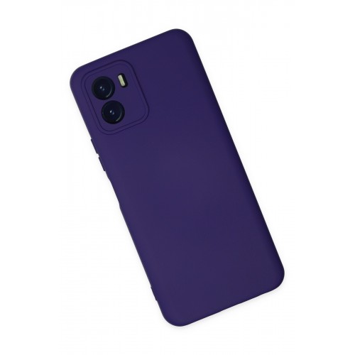 Newface Vivo Y15S Kılıf Nano içi Kadife Silikon - Mor Newface Vivo Y15S Kılıf Nano içi Kadife Silikon - Mor