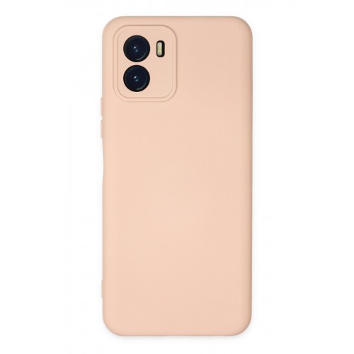 Newface Vivo Y15S Kılıf Nano içi Kadife Silikon - Pudra Newface Vivo Y15S Kılıf Nano içi Kadife Silikon - Pudra