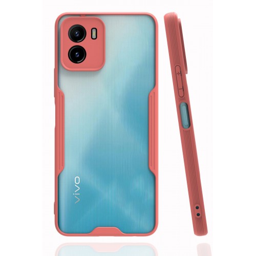 Newface Vivo Y15S Kılıf Platin Silikon - Pembe Newface Vivo Y15S Kılıf Platin Silikon - Pembe