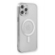 Newface iPhone 12 Pro Kılıf Magneticsafe Lazer Silikon - Gümüş Newface iPhone 12 Pro Kılıf Magneticsafe Lazer Silikon - Gümüş
