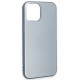 Newface iPhone 12 Kılıf Nano içi Kadife Silikon - Sky Blue Newface iPhone 12 Kılıf Nano içi Kadife Silikon - Sky Blue