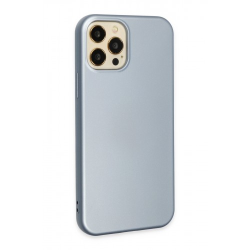 Newface iPhone 12 Pro Kılıf Nano içi Kadife Silikon - Sky Blue Newface iPhone 12 Pro Kılıf Nano içi Kadife Silikon - Sky Blue