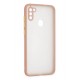 Newface Samsung Galaxy M11 Kılıf Montreal Silikon Kapak - Pembe