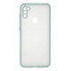 Newface Samsung Galaxy M11 Kılıf Montreal Silikon Kapak - Turkuaz