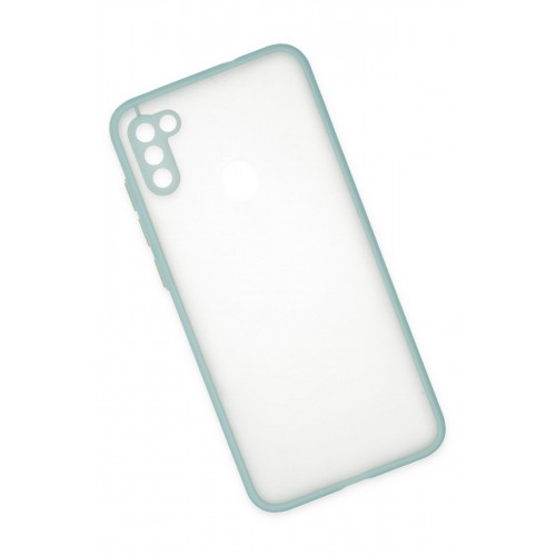 Newface Samsung Galaxy M11 Kılıf Montreal Silikon Kapak - Turkuaz Newface Samsung Galaxy M11 Kılıf Montreal Silikon Kapak - Turkuaz