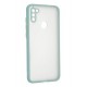 Newface Samsung Galaxy M11 Kılıf Montreal Silikon Kapak - Turkuaz
