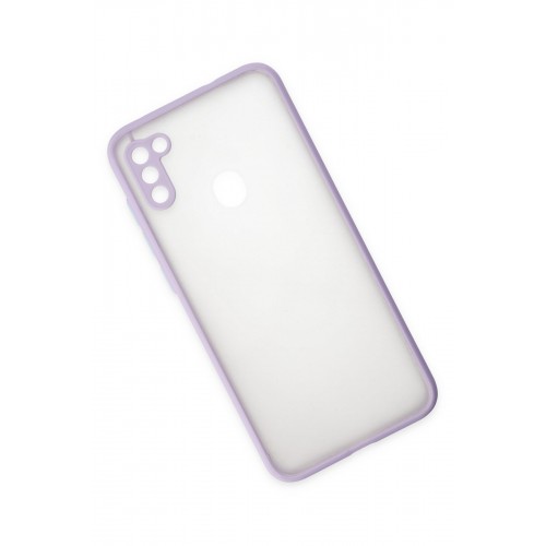 Newface Samsung Galaxy A11 Kılıf Montreal Silikon Kapak - Mor Newface Samsung Galaxy A11 Kılıf Montreal Silikon Kapak - Mor