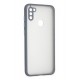 Newface Samsung Galaxy A11 Kılıf Montreal Silikon Kapak - Gri Newface Samsung Galaxy A11 Kılıf Montreal Silikon Kapak - Gri