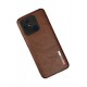 Newface Xiaomi Redmi 10C Kılıf Loop Deri Silikon - Kahverengi Newface Xiaomi Redmi 10C Kılıf Loop Deri Silikon - Kahverengi