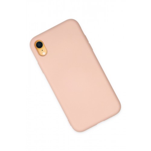 Newface iPhone XR Kılıf Nano içi Kadife Silikon - Pudra Newface iPhone XR Kılıf Nano içi Kadife Silikon - Pudra