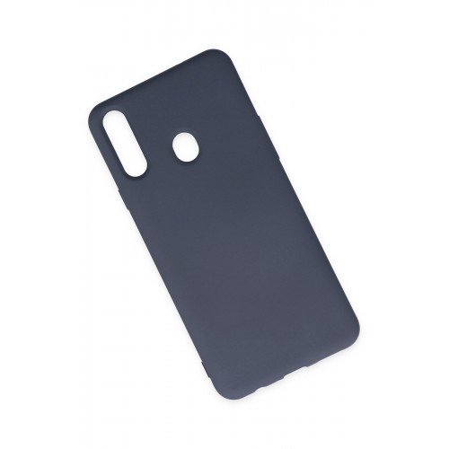 Newface Samsung Galaxy A20S Kılıf Nano içi Kadife Silikon - Gri Newface Samsung Galaxy A20S Kılıf Nano içi Kadife Silikon - Gri