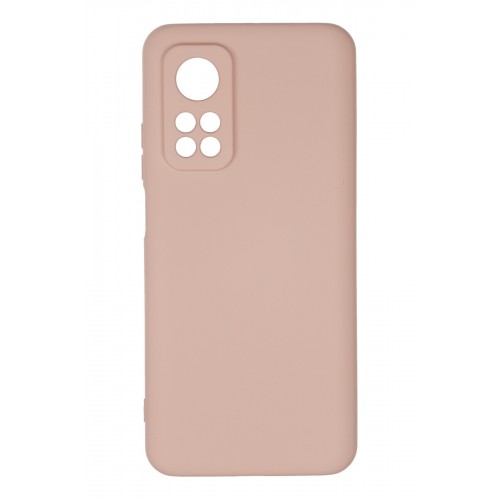Newface Xiaomi Mi 10T Kılıf Nano içi Kadife Silikon - Pudra Newface Xiaomi Mi 10T Kılıf Nano içi Kadife Silikon - Pudra
